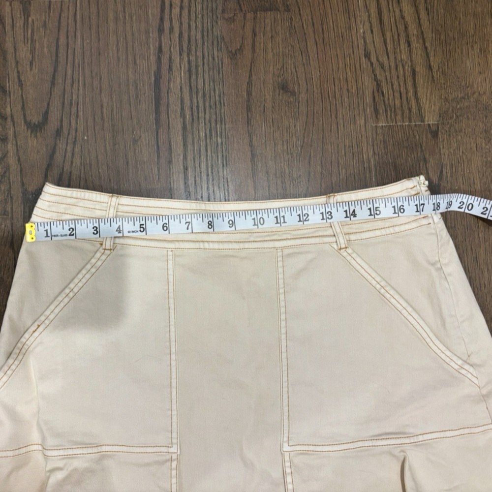 Anthropologie Pilcro Kick Flare Mini Skirt by Pilcro, NWT - Picture 8 of 9